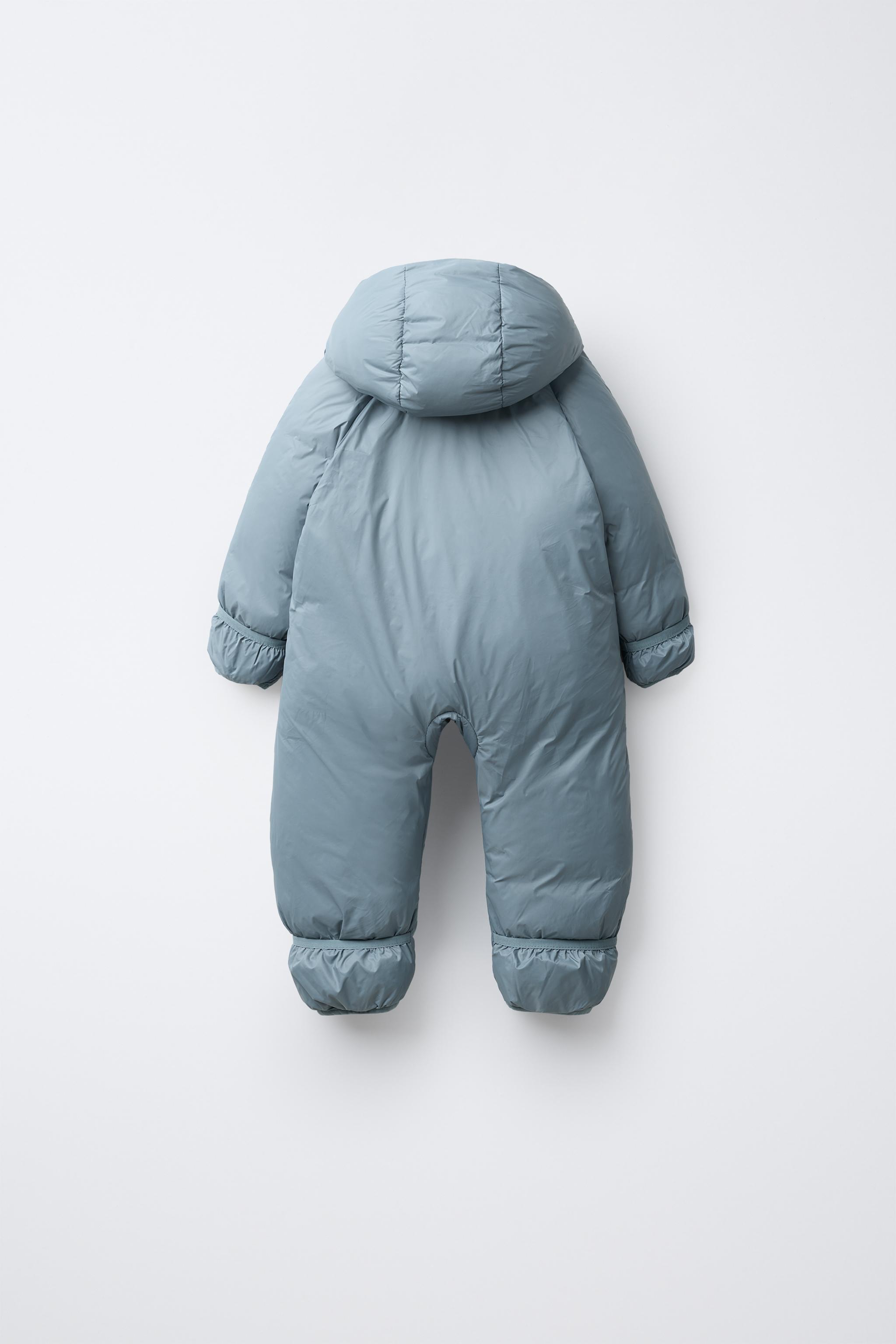 CONVERTIBLE NYLON FOOTIE ROMPER